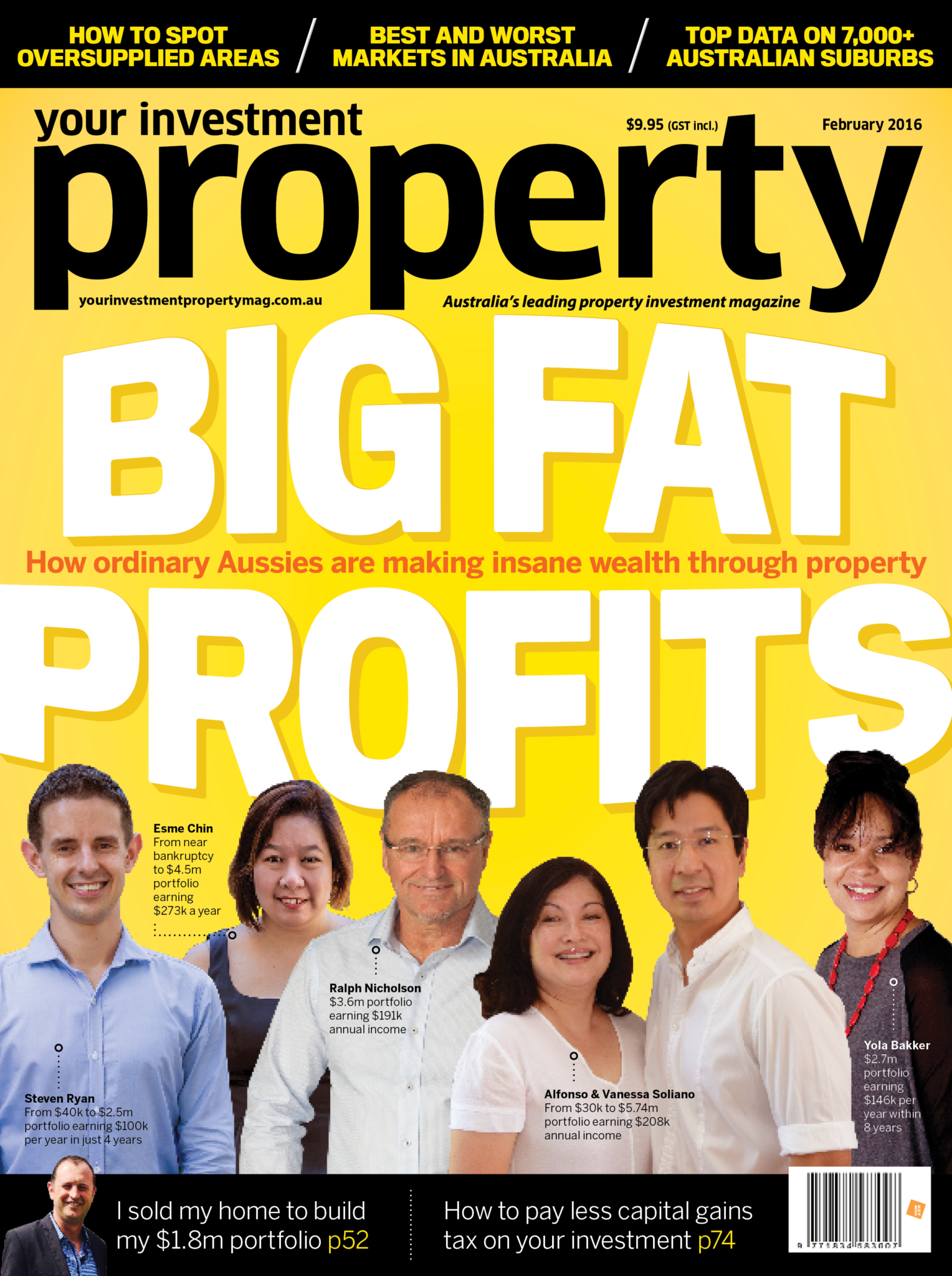 Real Wealth Australia's Client David Watkins featured in YIP Magazine