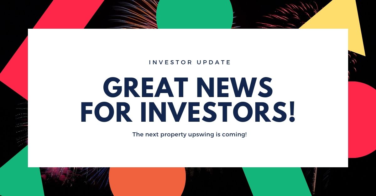 [INVESTOR UPDATE] Finally…some GREAT news for investors!